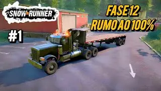 LIVE DE SNOWRUNNER na FaSE 12: Rumo ao 100% - PS5