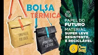 BOLSA TERMICA SUSTENTÁVEL SUPER MATERIAL TECNOLÓGICO BY CLASSEBAG