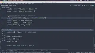 Python | Exercício - Função input() e print()