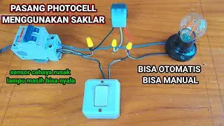 How to Install a Photocell Using a Single Switch