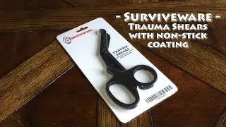 Surviveware Trauma EMT Shears with Non-Stick Coating Review