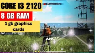 core i3 2nd gen 8 gb 1gb graphics card 80 fps smoothly