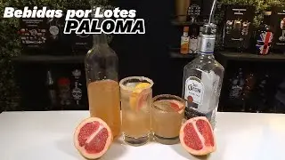 COMO HACER LA BEBIDA PALOMA POR LOTES 🌵 Fácil y Rápida para hacer en CASA
