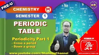 PERIODIC TABLE: Periodicity Part 1