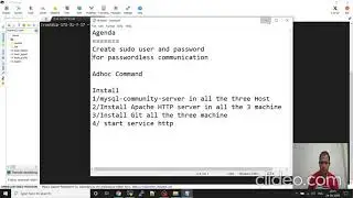 AWS|EC2-Instance|Create Sudo_User||HTTP||GIT Installation by Ansible Adhoc Command