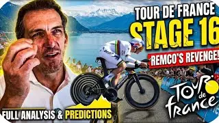 Tour de France Stage 16: Remco Evenepoel Dominates Time Trial, Florian Lipowitz Crashes Out