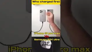 Samsung vs iPhone Who Charge First? 