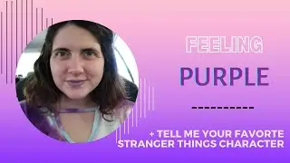Feeling Purple