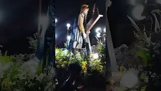 Miercoles Santo Procession 2024 at Holy Cross Parish, Nabua, Camarines Sur