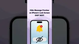 Hide Message Preview on iPhone’s Lock Screen - EASY WAY! 