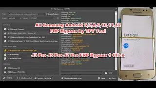 All Samsung Android 6,7,8,9,10,11,12 FRP Bypass By TFT Tool