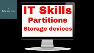 Disk Partitions  | Storage devices partitions| IT Skills lecture | Lecture by Muhammad Asif