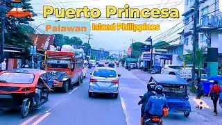 Philippines Puerto Princesa Driving