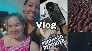 Vlog de estudos + cuidando da minha mãe
