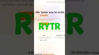 AI Tools - Rytr #shorts