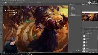 Twitch: Rigging and Animating Doc C - loading screen by GungHo