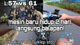 test ride Mx king 150 TU dana pelajar