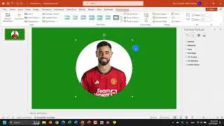 Create a Man United Line Up Presentation in PowerPoint#foryou #subscribe #manchesterunited
