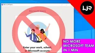How to disable Microsoft Team in 1 Min