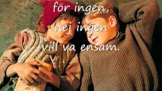Vad det är bra (från Nils Karlsson Pyssling) (med text)