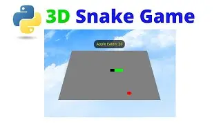 Coding a 3D Snake Game in Python with Ursina Engine