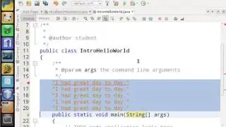 JavaProgrammingPart 001