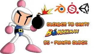 Blender to Unity - Bomberman - Part 05 - Modelling a Plinth Block!