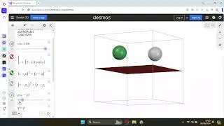 Everything in this World is Mathematics Simulation run by Desmos calculator software