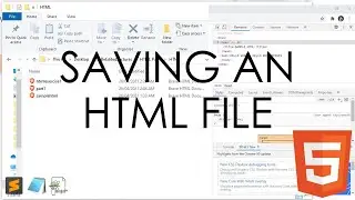 How to create and open an HTML Document