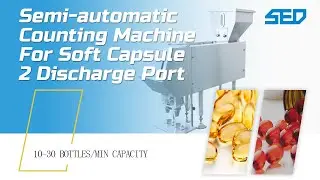 Revolutionary Soft Gel Counter: 6-Channel Semi-Automatic Machine (SED PHARMA)