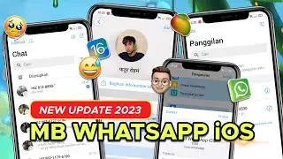 Update Lagi Cok!!🤩 MB WHATSAPP iOS TERBARU 2023 V9.60 || WA iPHONE TERBARU 2023