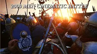 The Siege of Revyl- Mount and blade 2: Bannerlord - Cinematic battle 4K