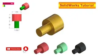 SolidWorks Tutorial - April 2020 - Exercise 04 - Part 03