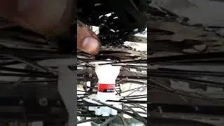 Сбор задних звездочек с люфтами, так как отсутствует шайба компенсационная.