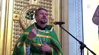 Sermon of Archpriest Georgiy Urbanovich on the Day of the Holy Trinity (May 27, 2018)