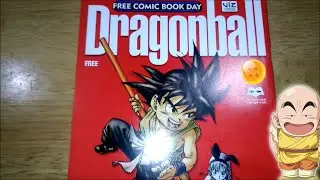 Dragon Ball Comic Book Issue 1 Unboxing - Viz Media