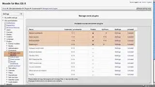 Moodle 2 Administration Plugins