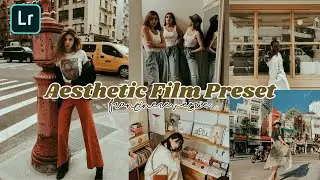 AESTHETIC FILM PRESET | Free Lightroom Mobile Presets | Lightroom Editing Tutorial