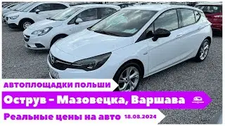 Автоплощадки Польша. Острув - Мазовецка, Варшава. 18.08.2024.  поиск и подбор авто. #подборавто