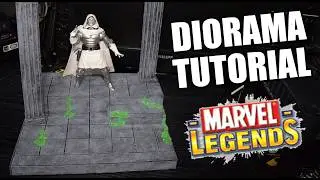 DIORAMA GRIEGO Para MARVEL LEGENDS TUTORIAL🏛️