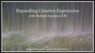 Creative Expression with Multiple Exposure ICMs - New Work by Stephanie Johnson (StephJohnPhoto)