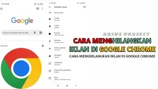 CARA MENGHILANGKAN IKLAN DI GOOGLE CHROME