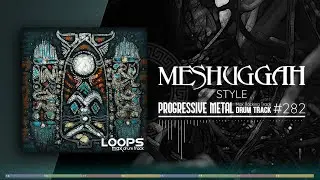 Progressive Metal Drum Track / Meshuggah Style / 140 bpm