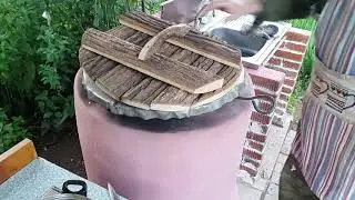 Жарим курицу в тандыре))