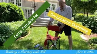 Sketching & Painting: Being Portable for On Location Sketching
