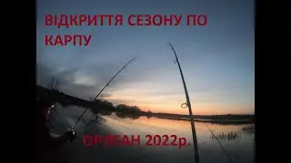 Відкрили сезон по карпу 2022 , Орлеан , рибалка у Запоріжжі та Дніпрі 2022!