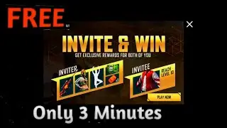 Invite And Win Event FreeFire | Complete in 3 Minutes 🤯 Invite And Win Event Kaise Kare?