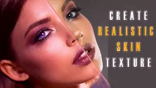 Skin Texture Adobe Photoshop Tutorial - Create Realistic Skin Texture Effect In 2021