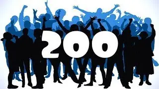 200 подписчиков , спасибо ;)