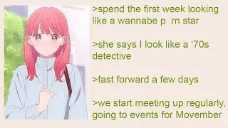 Anon’s Movember Mustache: From Roasts to Romance  - 4chan greentext story